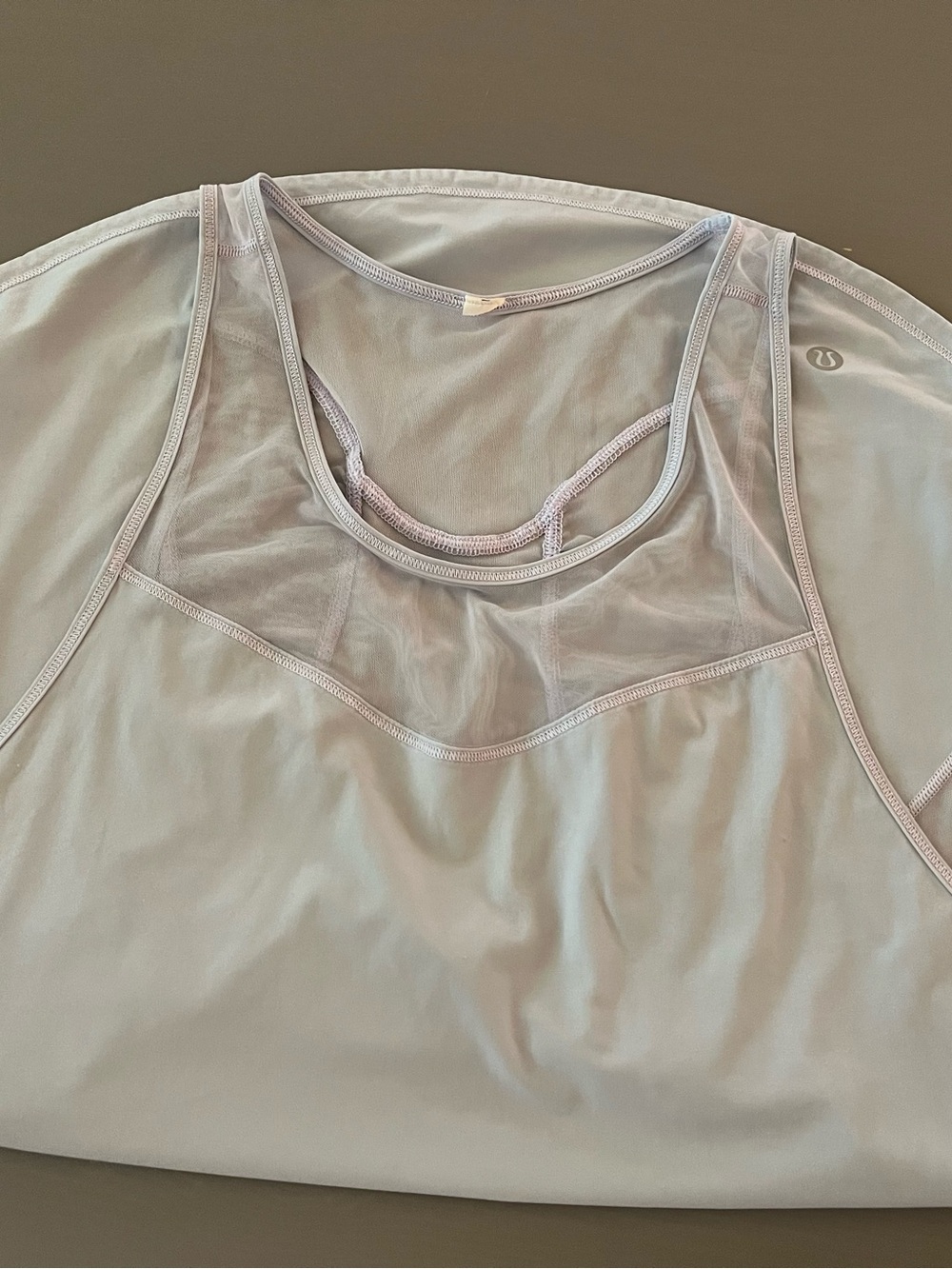 Lululemon Light Blue Racerback Tank - Picture 6 of 6